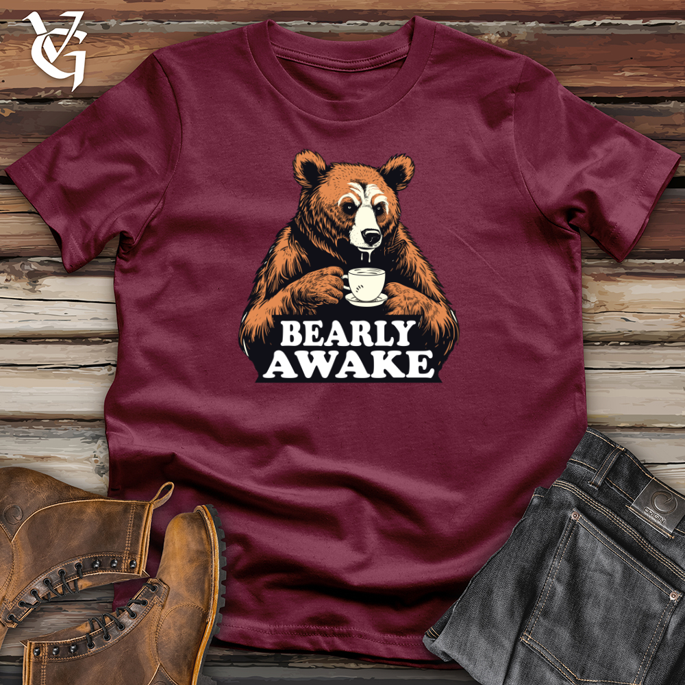 Viking Goods Buzzin Bear Softstyle Tee Maroon / L