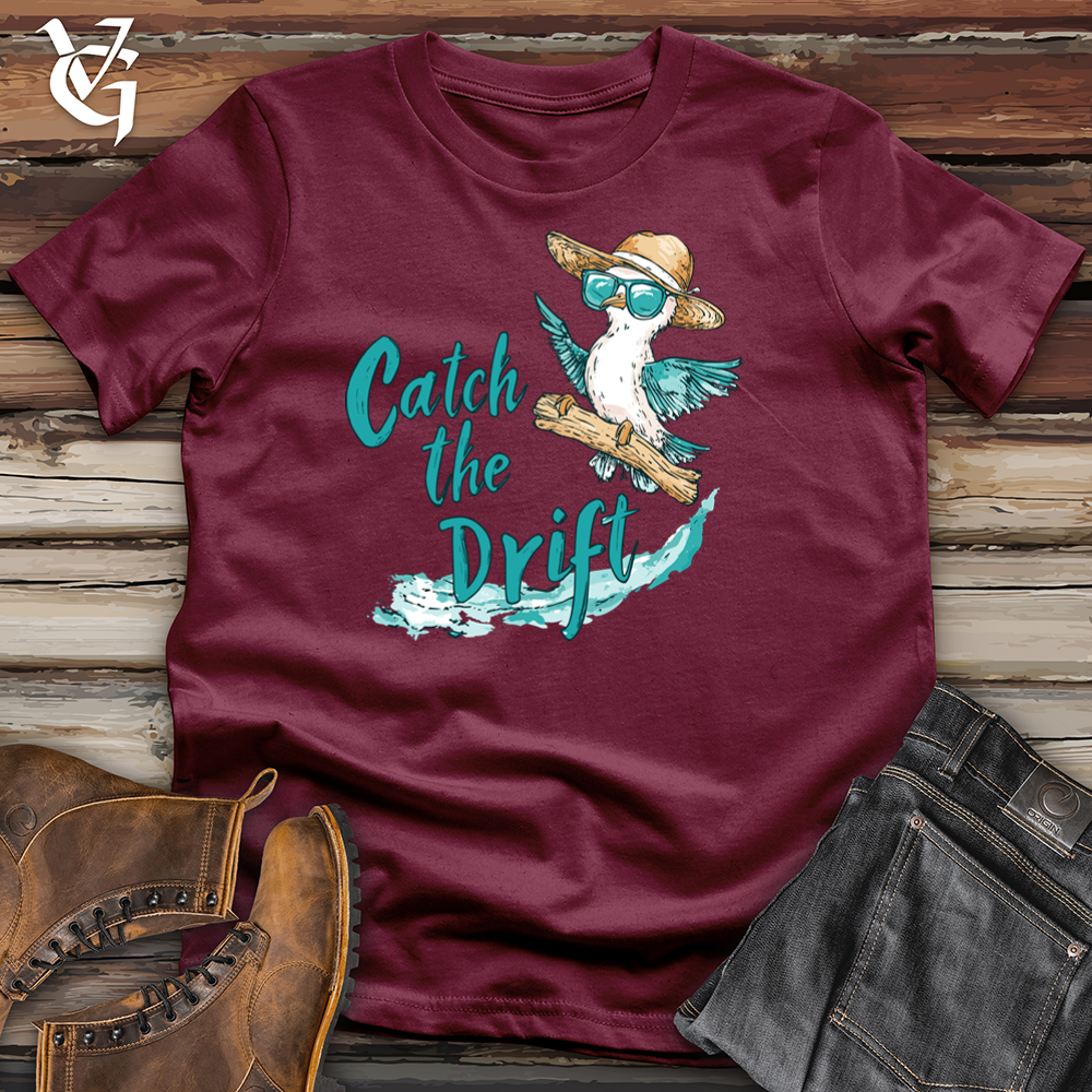 Viking Goods Catch The Drift Softstyle Tee Maroon / L