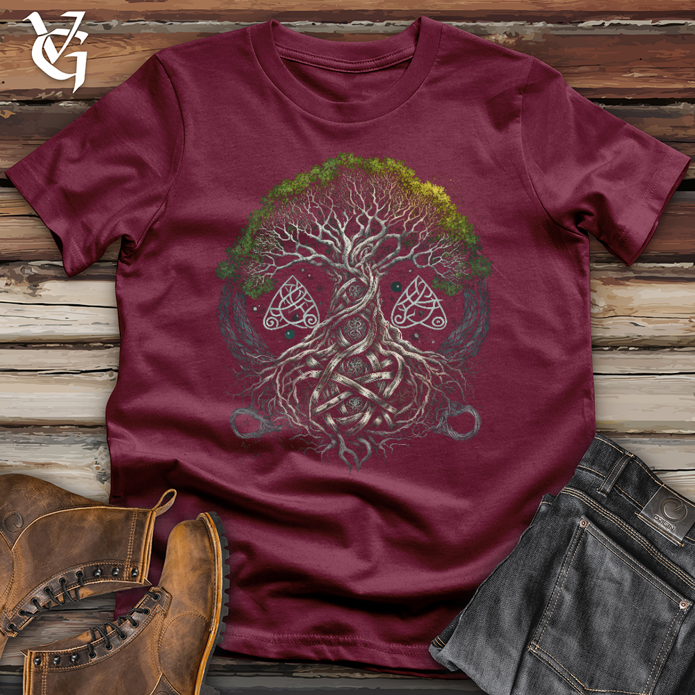 Viking Goods Celtic Viking Trinity Softstyle Tee Maroon / L