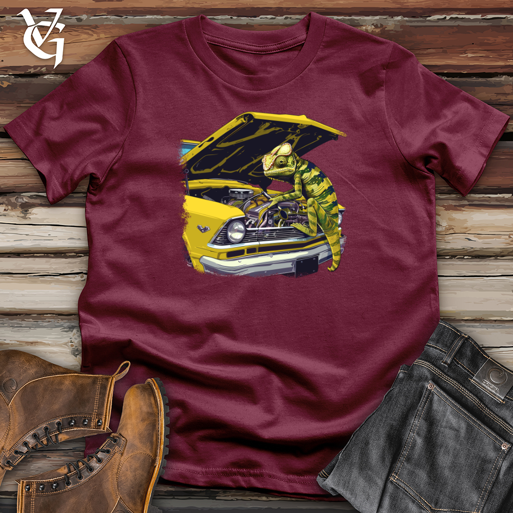 Viking Goods Chameleon Mechanic Marvel Softstyle Tee Maroon / L