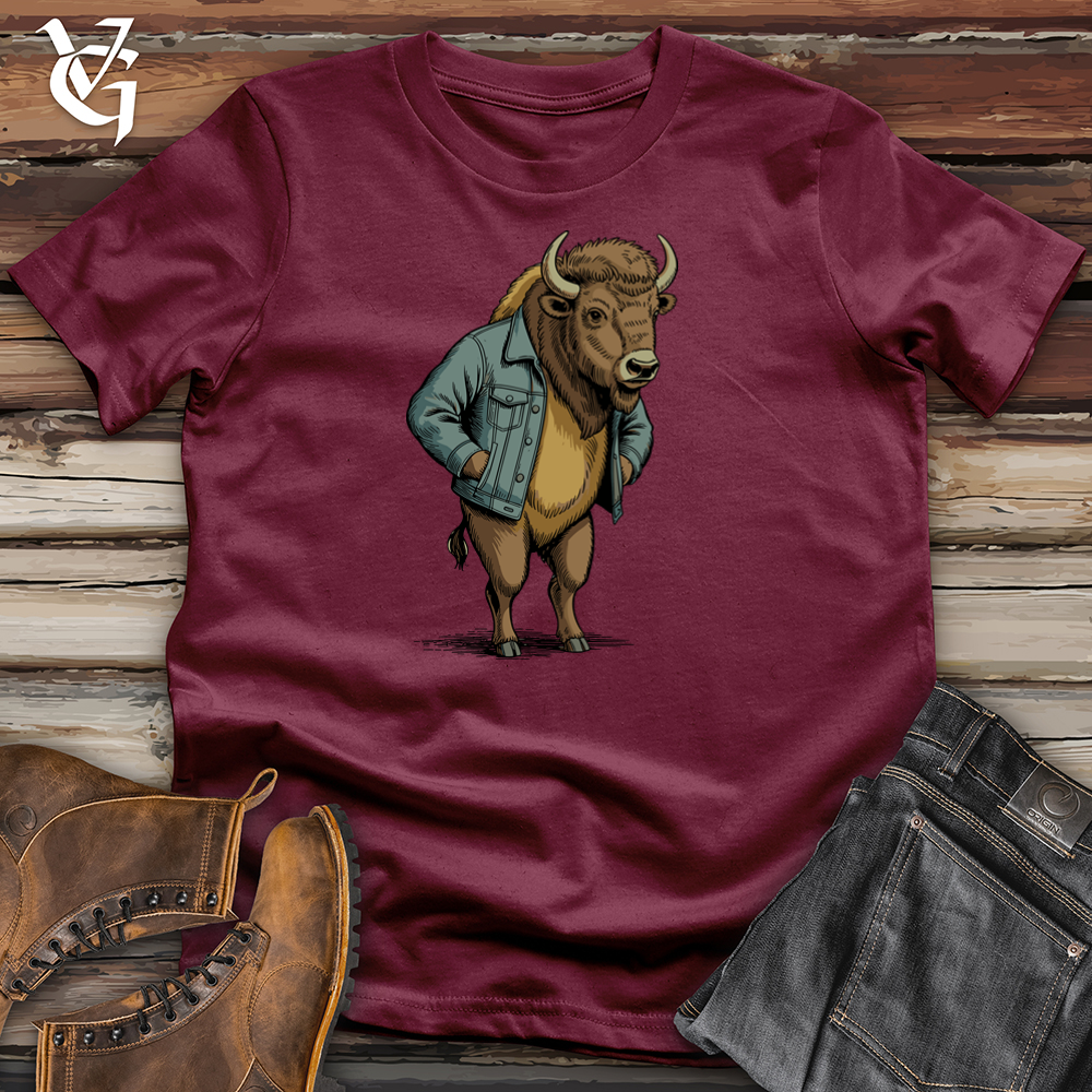 Viking Goods Chill Buffalo Tee Maroon / L