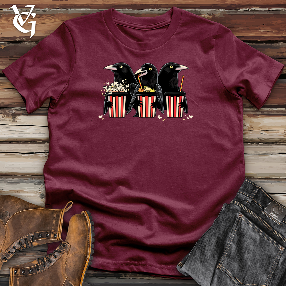Viking Goods Crow Movie Time Softstyle Tee Maroon / L