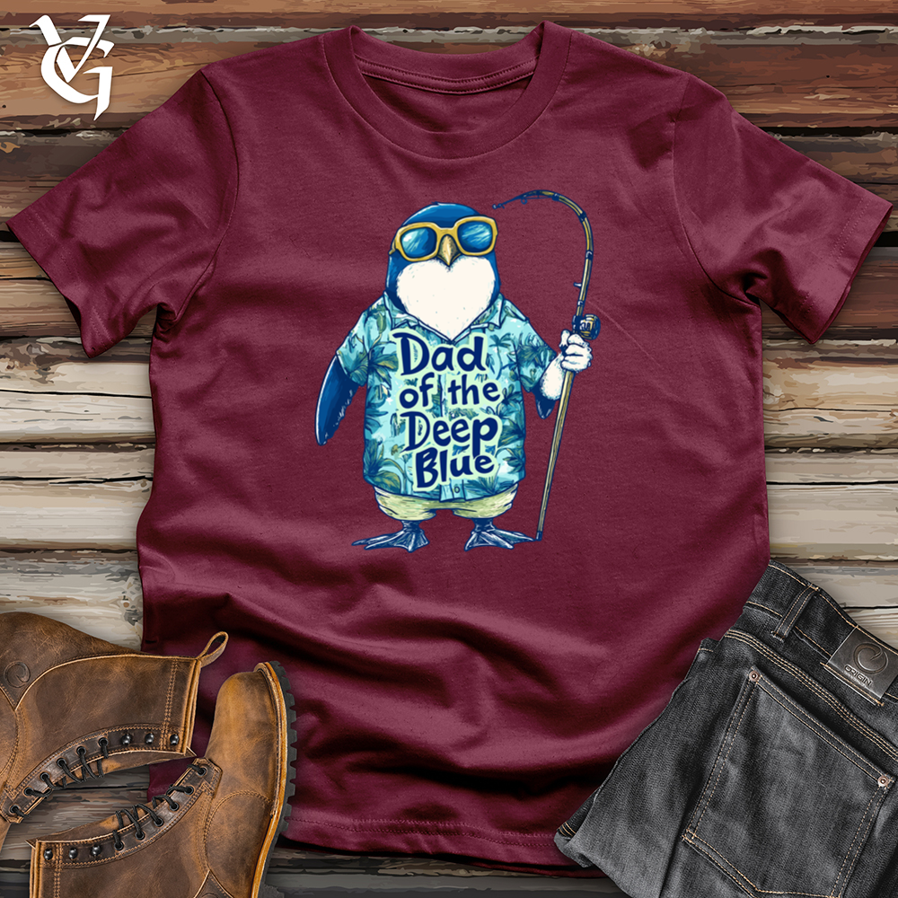 Viking Goods Dad Of The Deep Blue Softstyle Tee Maroon / L