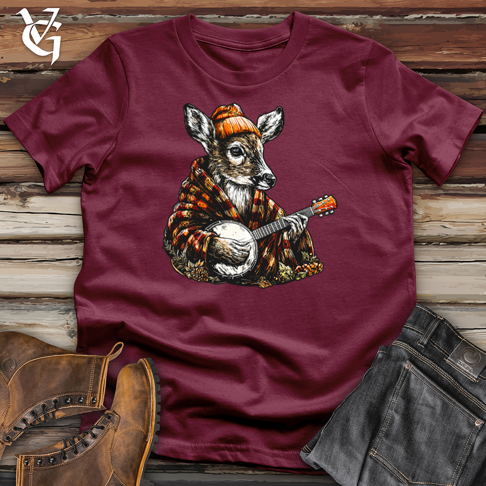 Viking Goods Deer Banjo Softstyle Tee Maroon / L