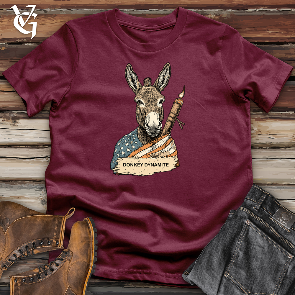 Viking Goods Donkey Dynamite Softstyle Tee Maroon / L