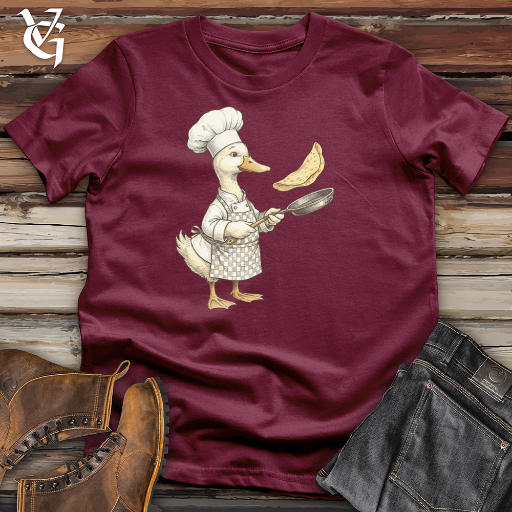 Viking Goods Duck Chef Flipper Tee Maroon / L