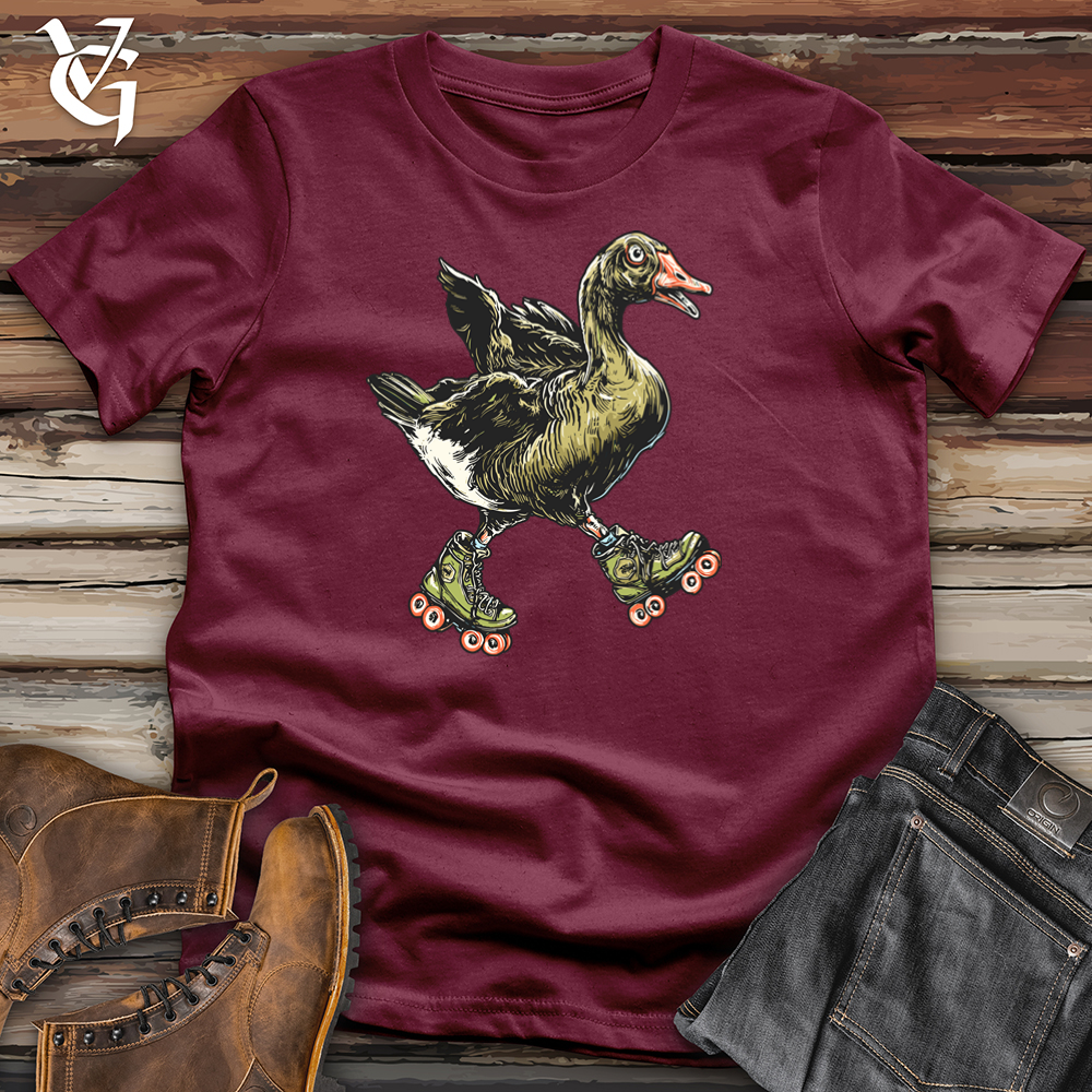 Viking Goods Electric Street Skating Goose Softstyle Tee Maroon / L