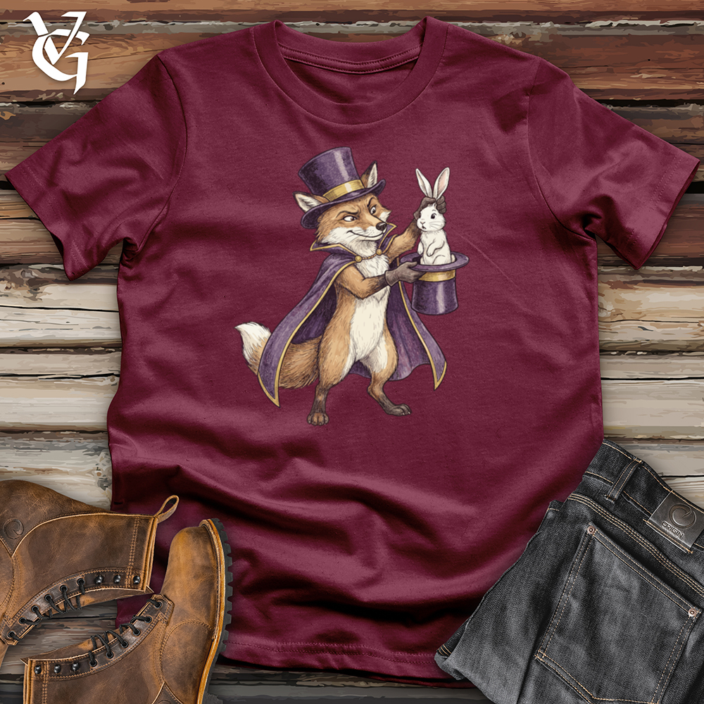 Viking Goods Fox Magician Tee Maroon / L