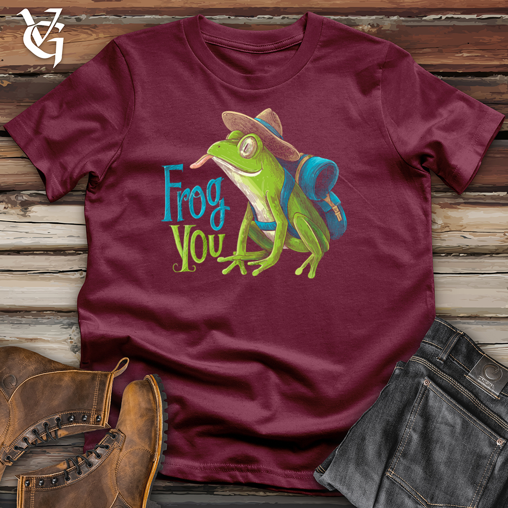 Viking Goods Frog You Softstyle Tee Maroon / L