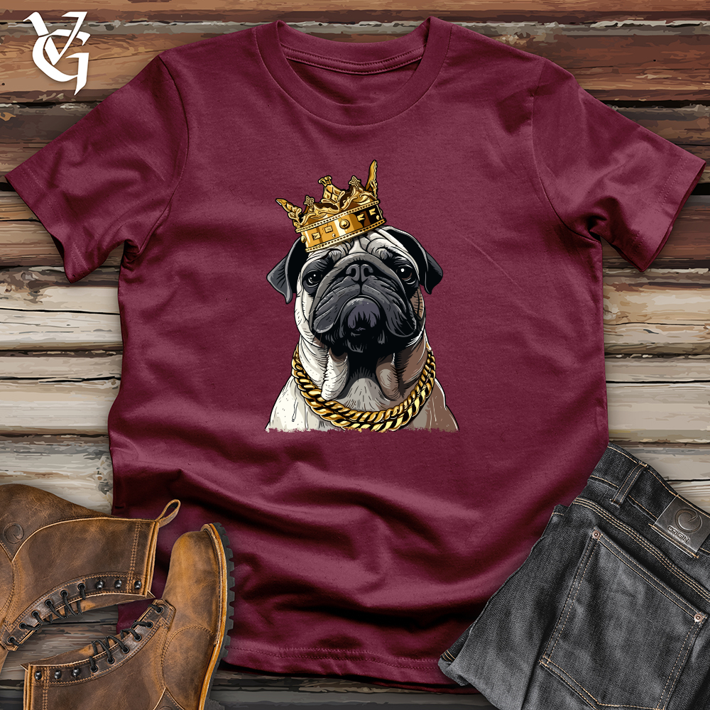 Viking Goods Gangster Pug Softstyle Tee Maroon / L