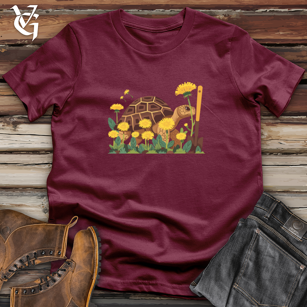 Viking Goods Gardening Tortoise Softstyle Tee Maroon / L