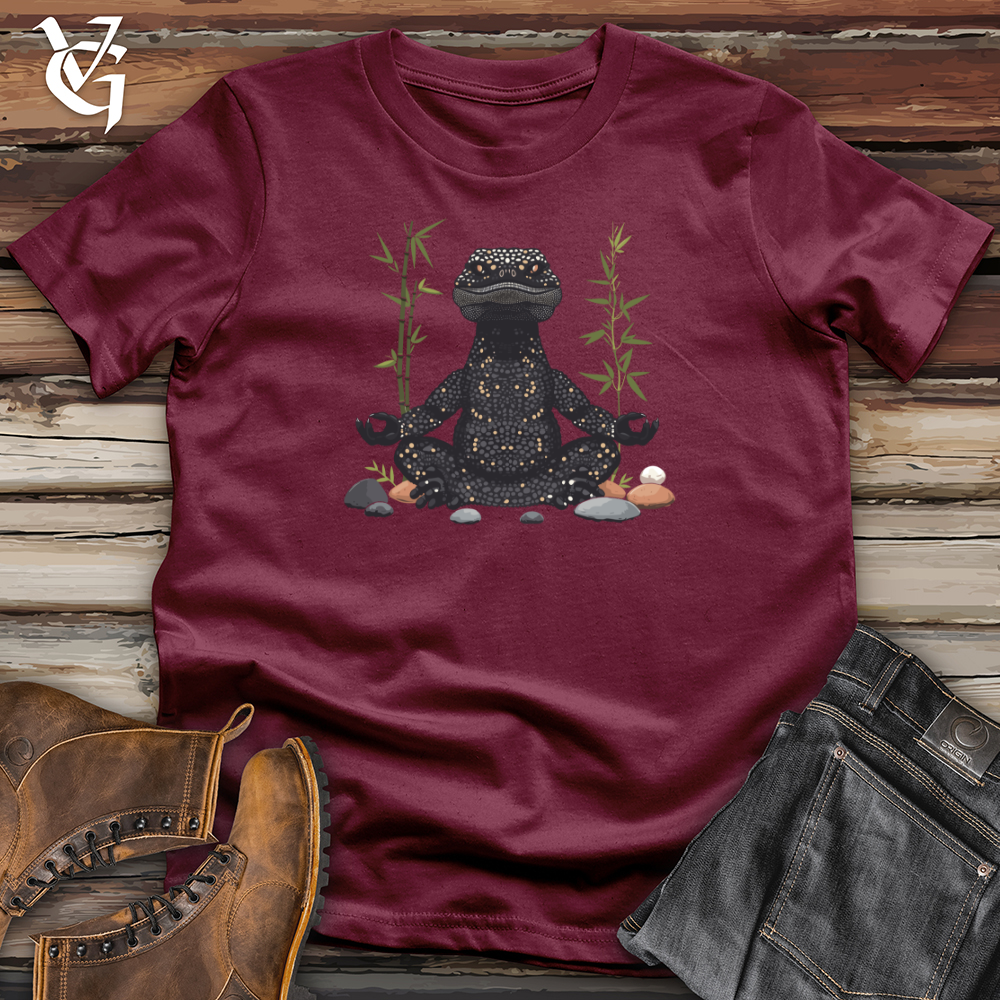 Viking Goods Gila Monster Meditation Softstyle Tee Maroon / L