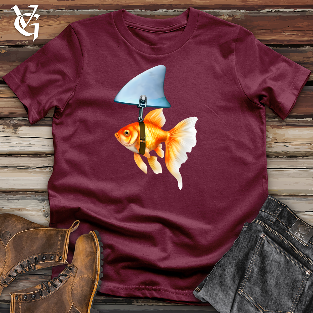 Viking Goods Goldfish Shark Tee Maroon / L
