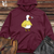 Viking Goods Goose Smoke Break Midweight Hooded Sweatshirt Maroon / L