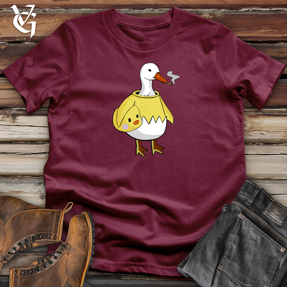Viking Goods Goose Smoke Break Softstyle Tee Maroon / L