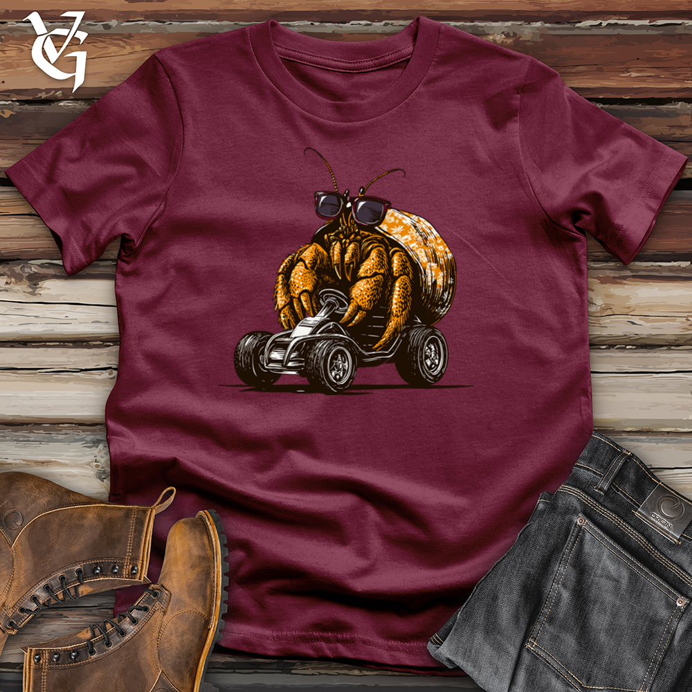 Viking Goods Hermit Crab Racer Softstyle Tee Maroon / L