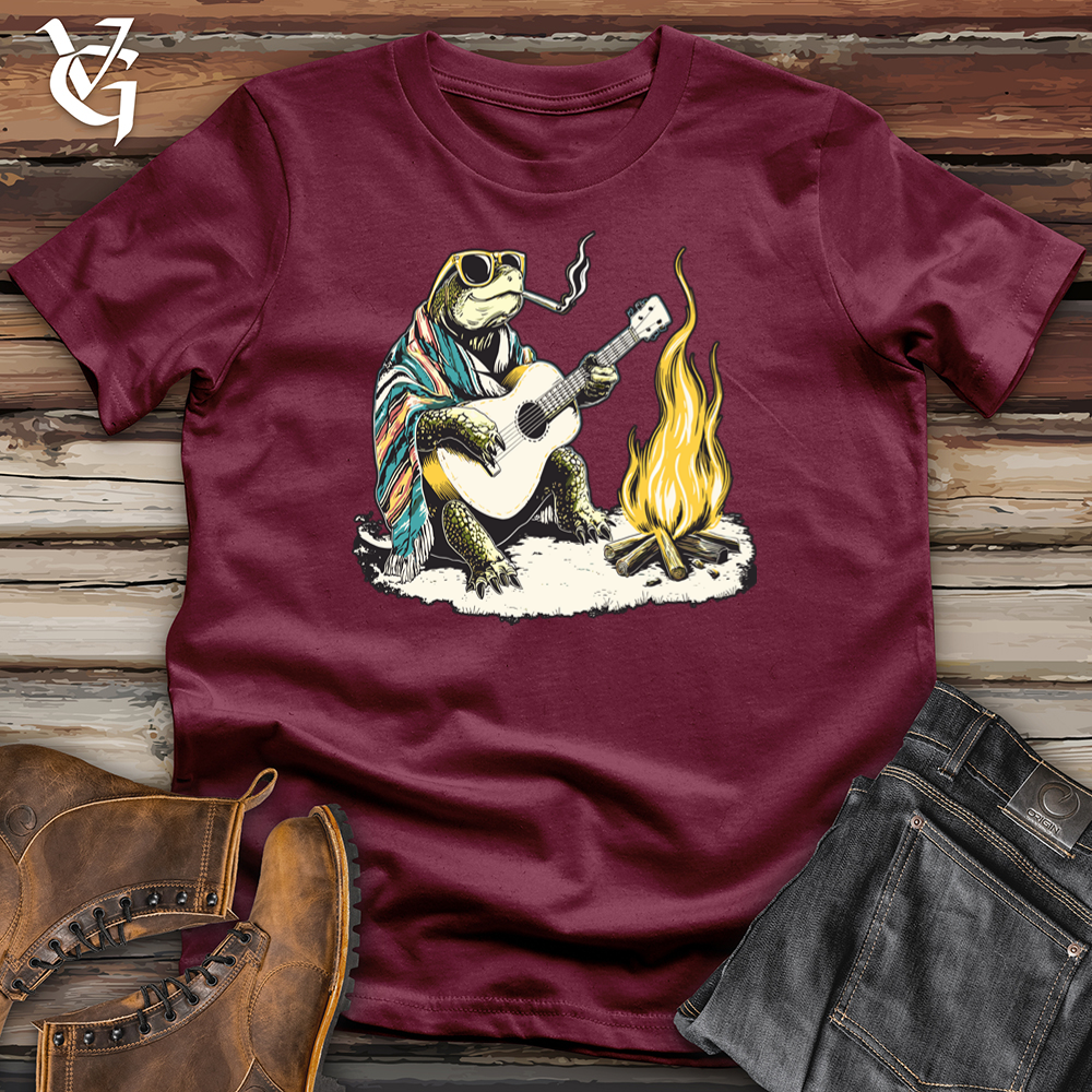 Viking Goods Hippy Turtle Softstyle Tee Maroon / L