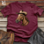 Viking Goods Horse Cowboy Softstyle Tee Maroon / L