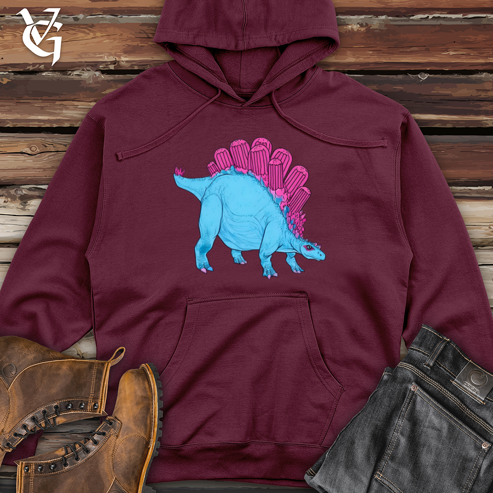 Viking Goods Ice Dino Midweight Hooded Sweatshirt Maroon / L