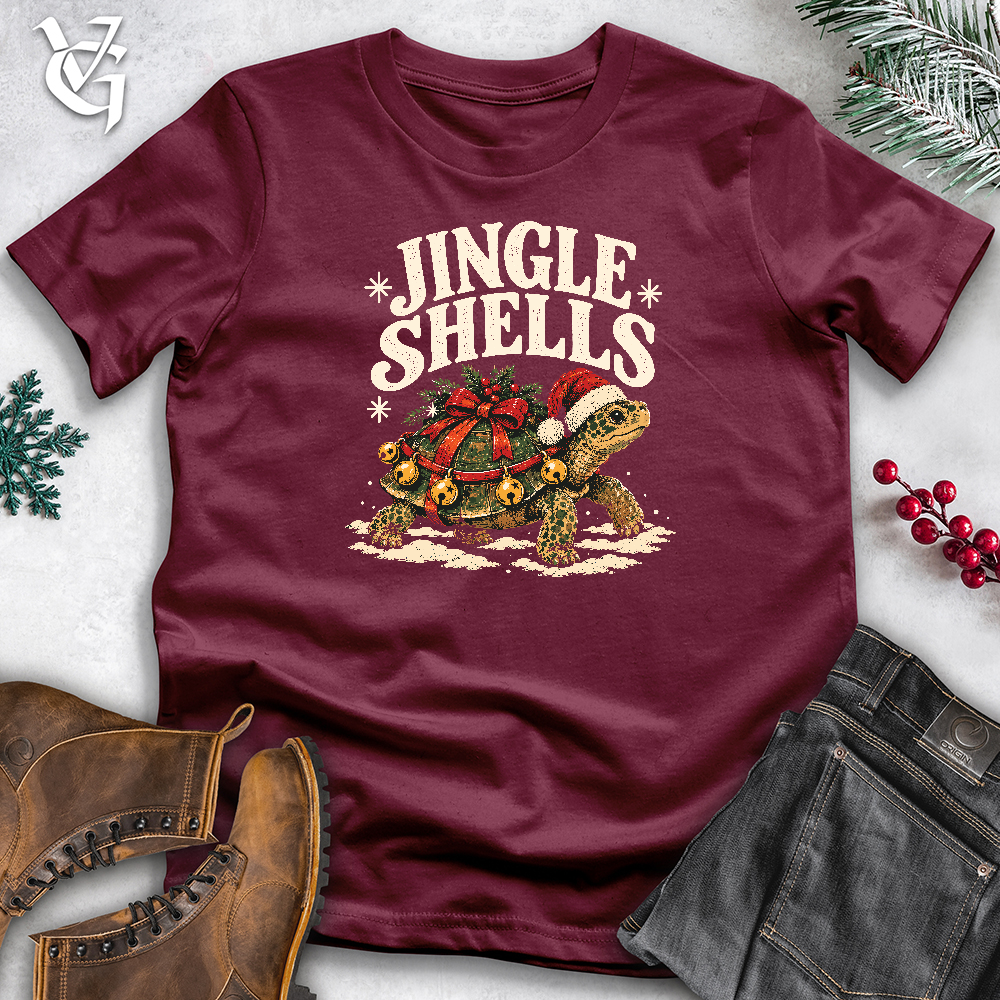 Viking Goods Jingle Shells Softstyle Tee Maroon / L