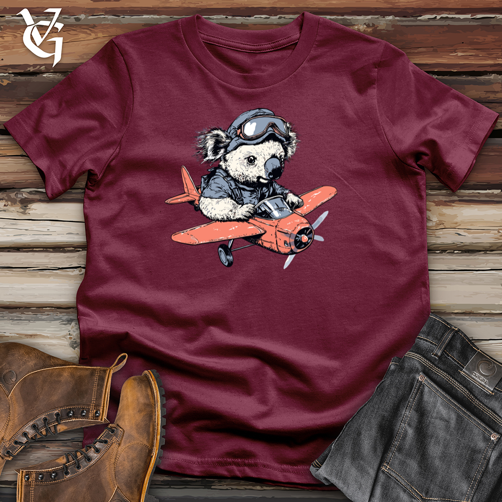 Viking Goods Koala Flight Softstyle Tee Maroon / L