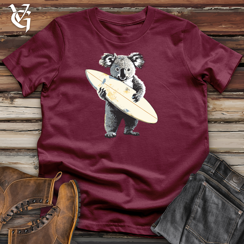 Viking Goods Koala Surf Softstyle Tee Maroon / L