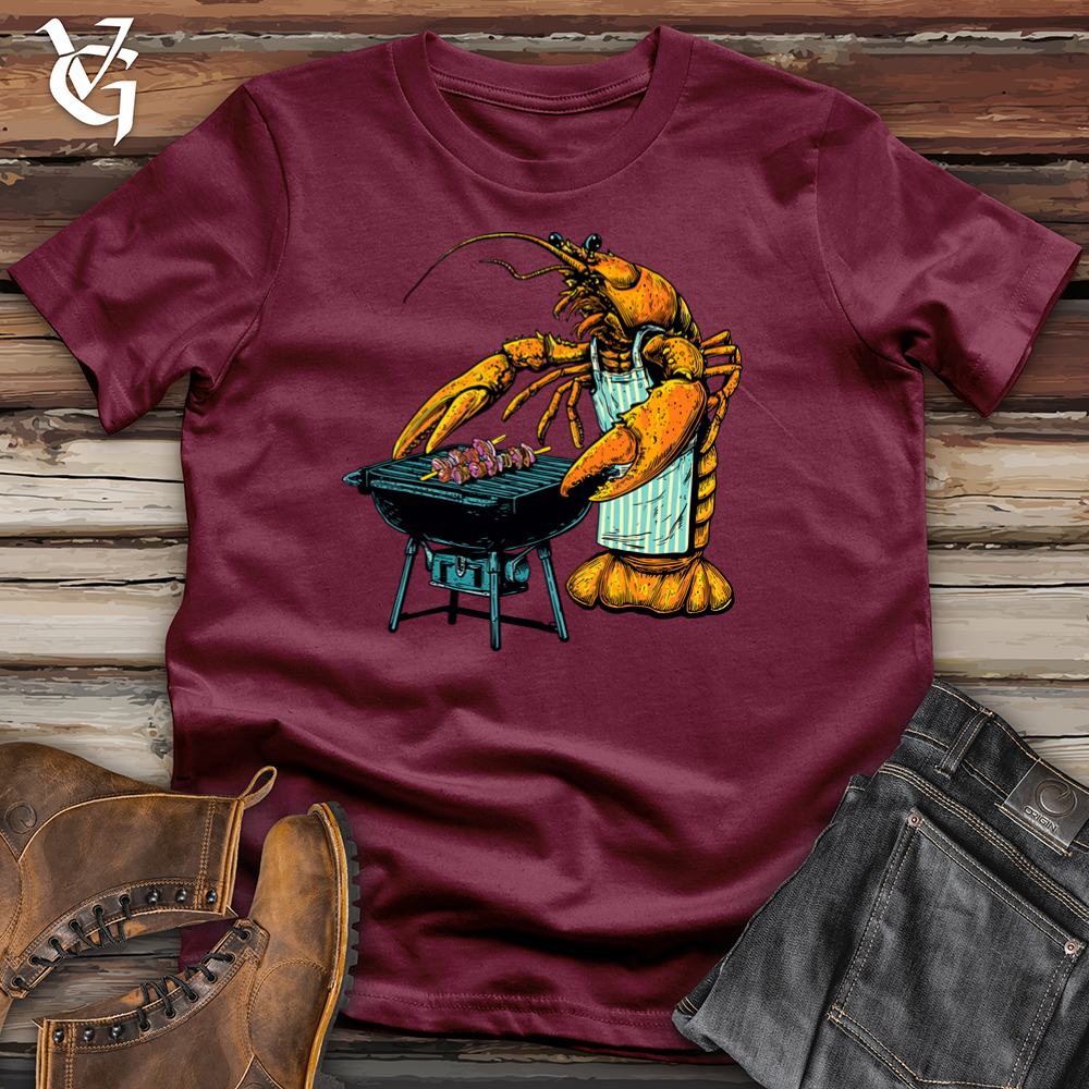 Viking Goods Lobstar Barbecue Softstyle Tee Maroon / L