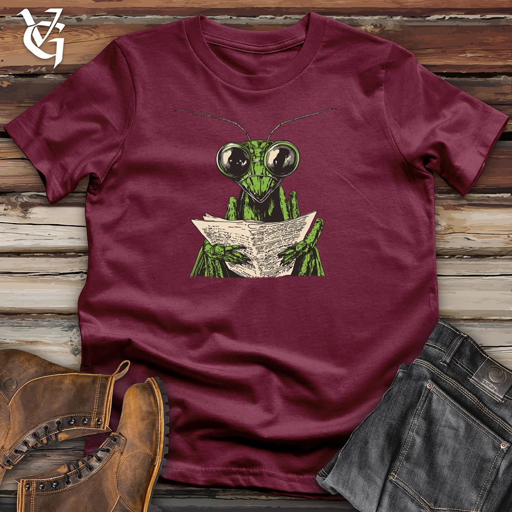 Viking Goods Mantis News Softstyle Tee Maroon / L