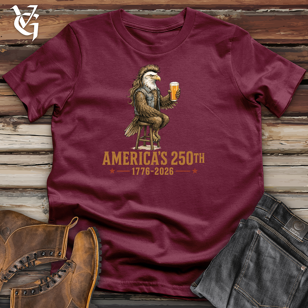 Viking Goods Mohawk Eagle Softstyle Tee Maroon / L
