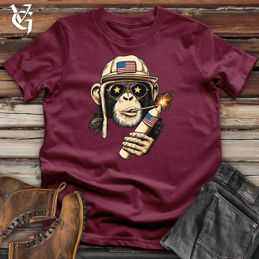 Viking Goods Monkey Boom Softstyle Tee Maroon / L