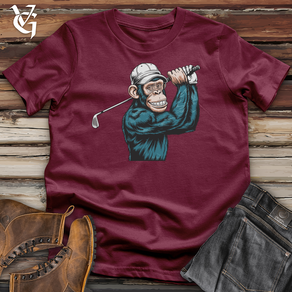 Viking Goods Monkey Dimes Softstyle Tee Maroon / L