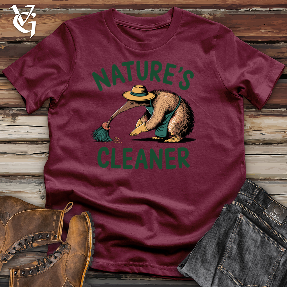 Viking Goods Nature's Cleaner Softstyle Tee Maroon / L