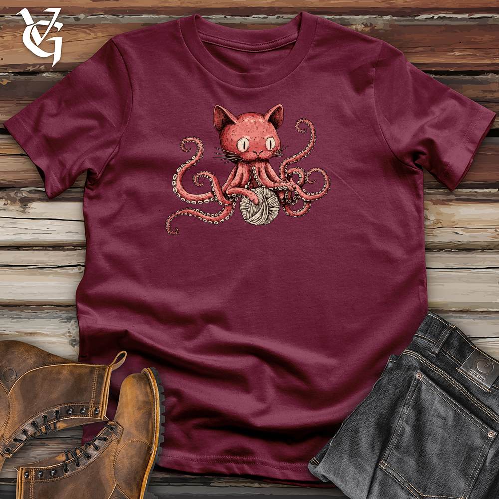 Viking Goods Octopurr Tee Maroon / L