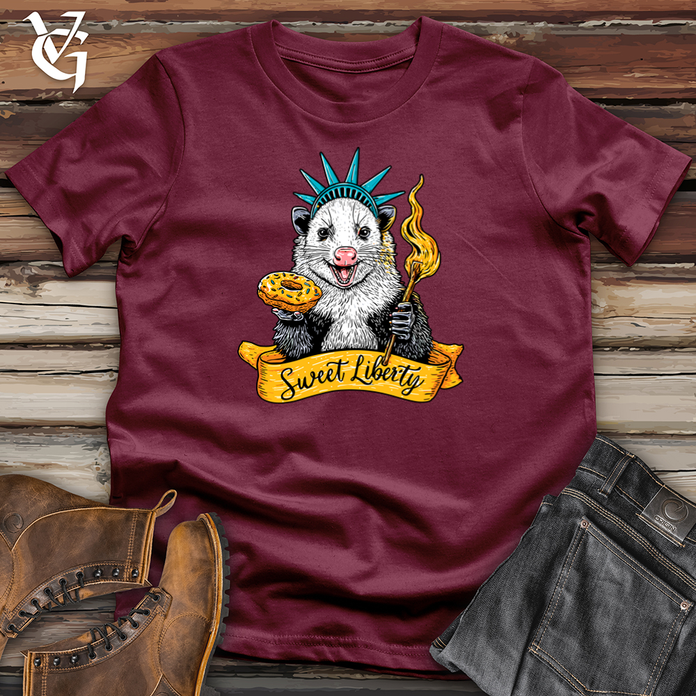 Viking Goods Opossum Sweet Liberty Softstyle Tee Maroon / L