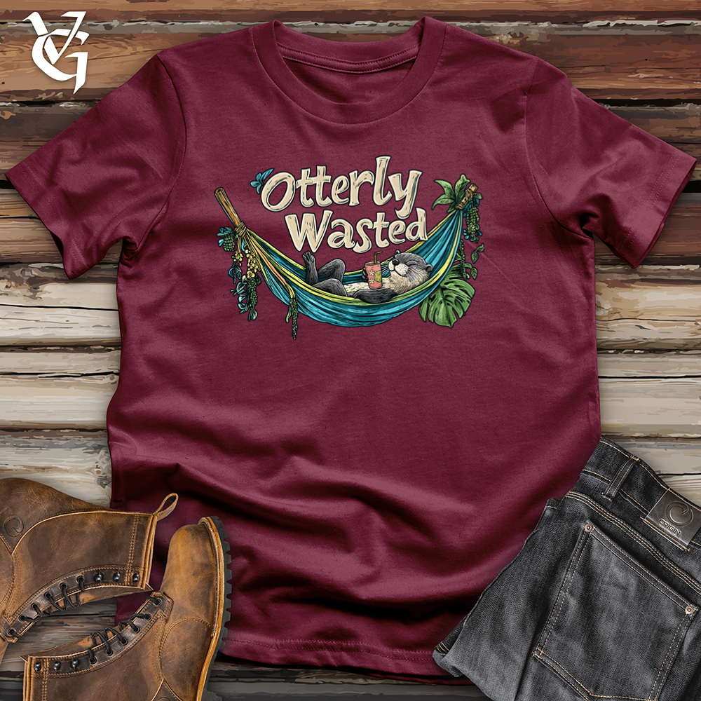 Viking Goods Otterly Wasted Softstyle Tee Maroon / L