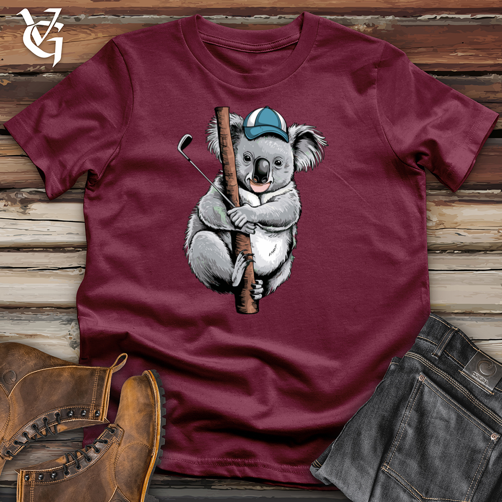 Viking Goods Out of Bounds Koala Softstyle Tee Maroon / L