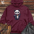 Viking Goods Panda Wizard Midweight Hooded Sweatshirt Maroon / L