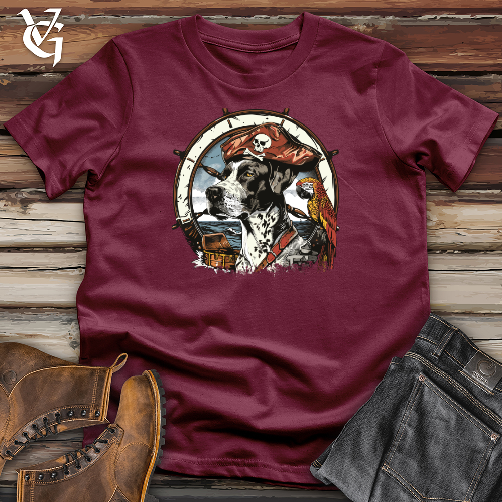 Viking Goods Pirate Pointer Captain Softstyle Tee Maroon / L