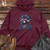 Viking Goods Raccoon Pirate Midweight Hooded Sweatshirt Maroon / L