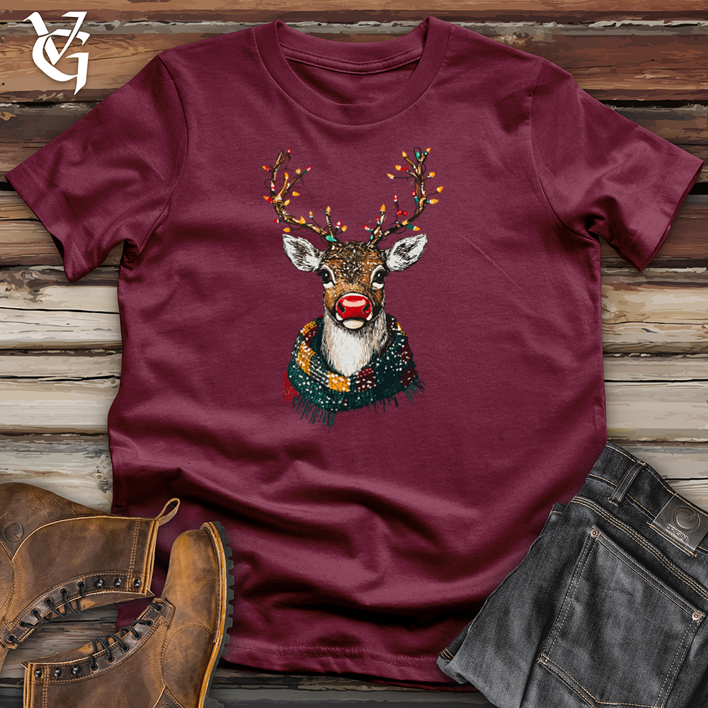 Viking Goods Rudolph Reindeer Tee Maroon / L