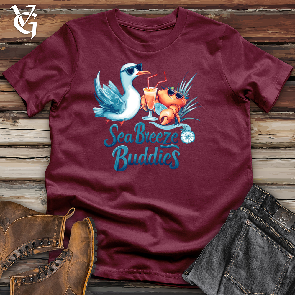 Viking Goods Sea Breeze Buddies Softstyle Tee Maroon / L