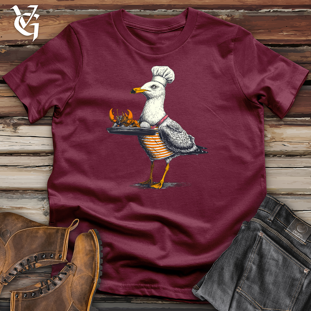 Viking Goods Sea Gull Chef Softstyle Tee Maroon / L