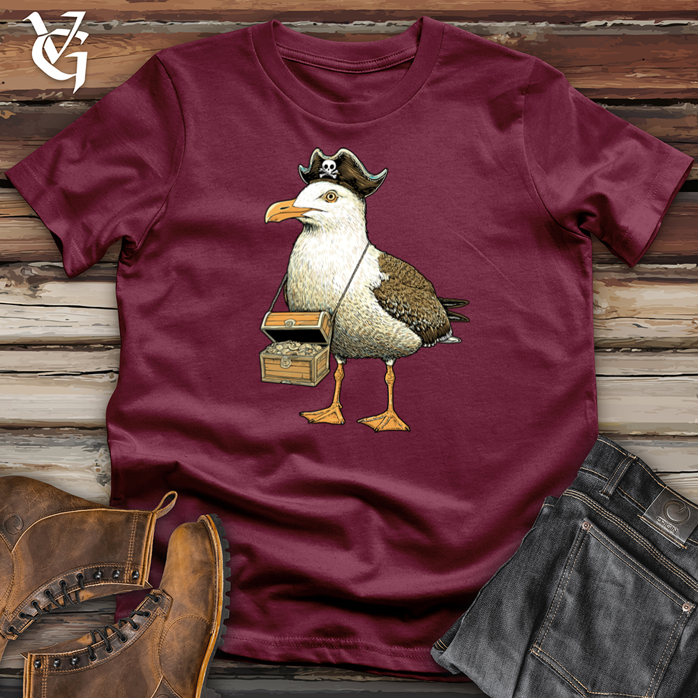 Viking Goods Sea Gull Treasure Softstyle Tee Maroon / L