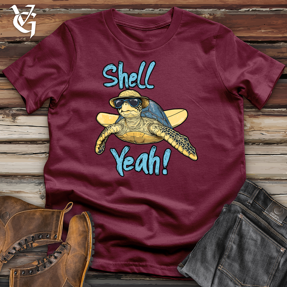 Viking Goods Shell Yeah Turtle Softstyle Tee Maroon / L