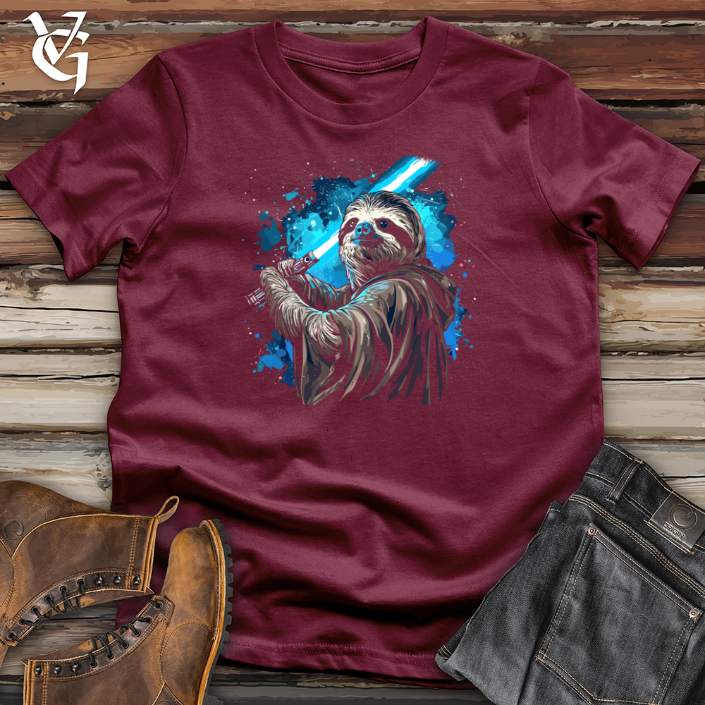 Viking Goods Sloth Warrior Softstyle Tee Maroon / L