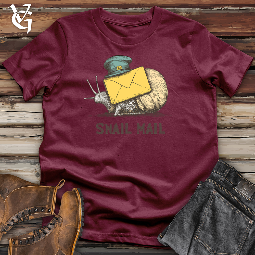 Viking Goods Snail Mail Softstyle Tee Maroon / L