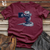 Viking Goods Snake Cinematic Shoot Softstyle Tee Maroon / L