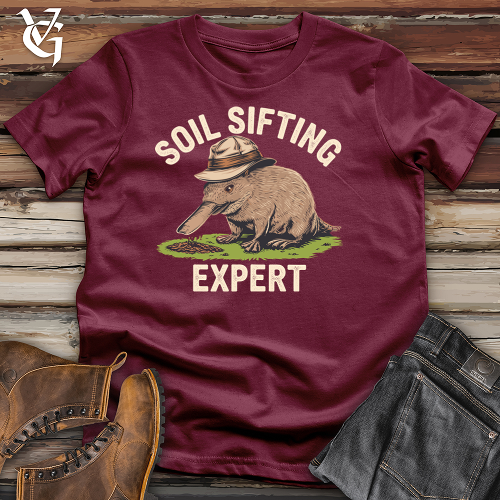 Viking Goods Soil Sifting Expert Softstyle Tee Maroon / L