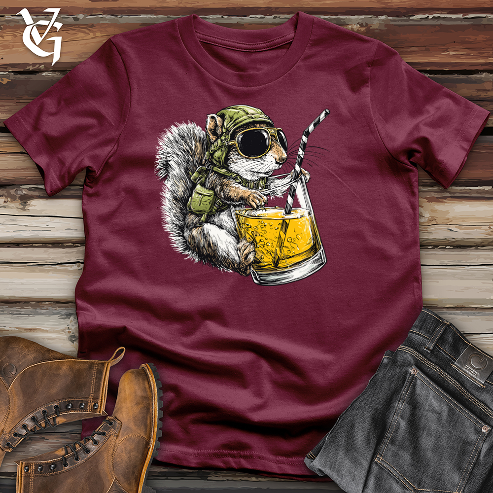 Viking Goods Thirsty Squirrel Softstyle Tee Maroon / L
