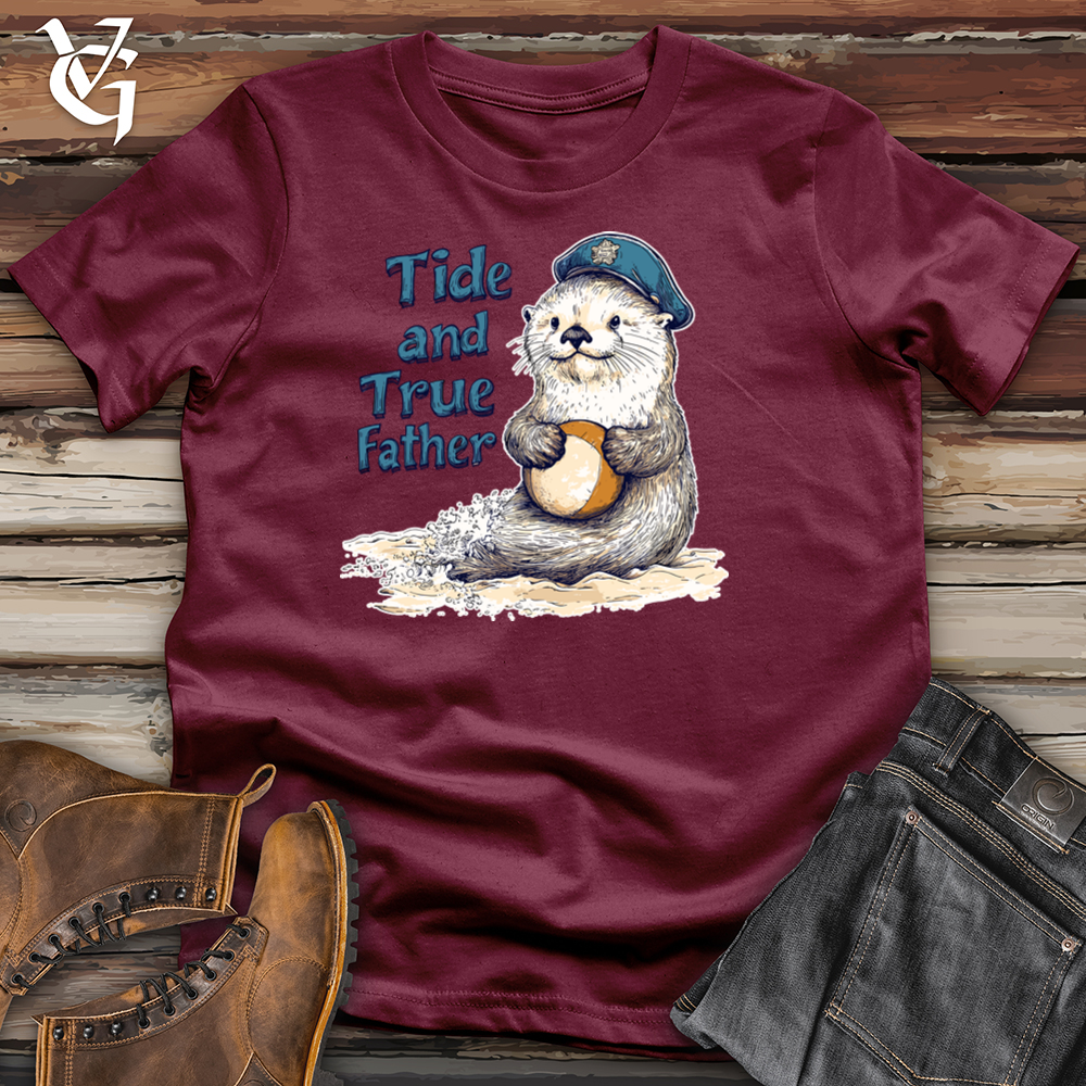 Viking Goods Tide and True Father Softstyle Tee Maroon / L